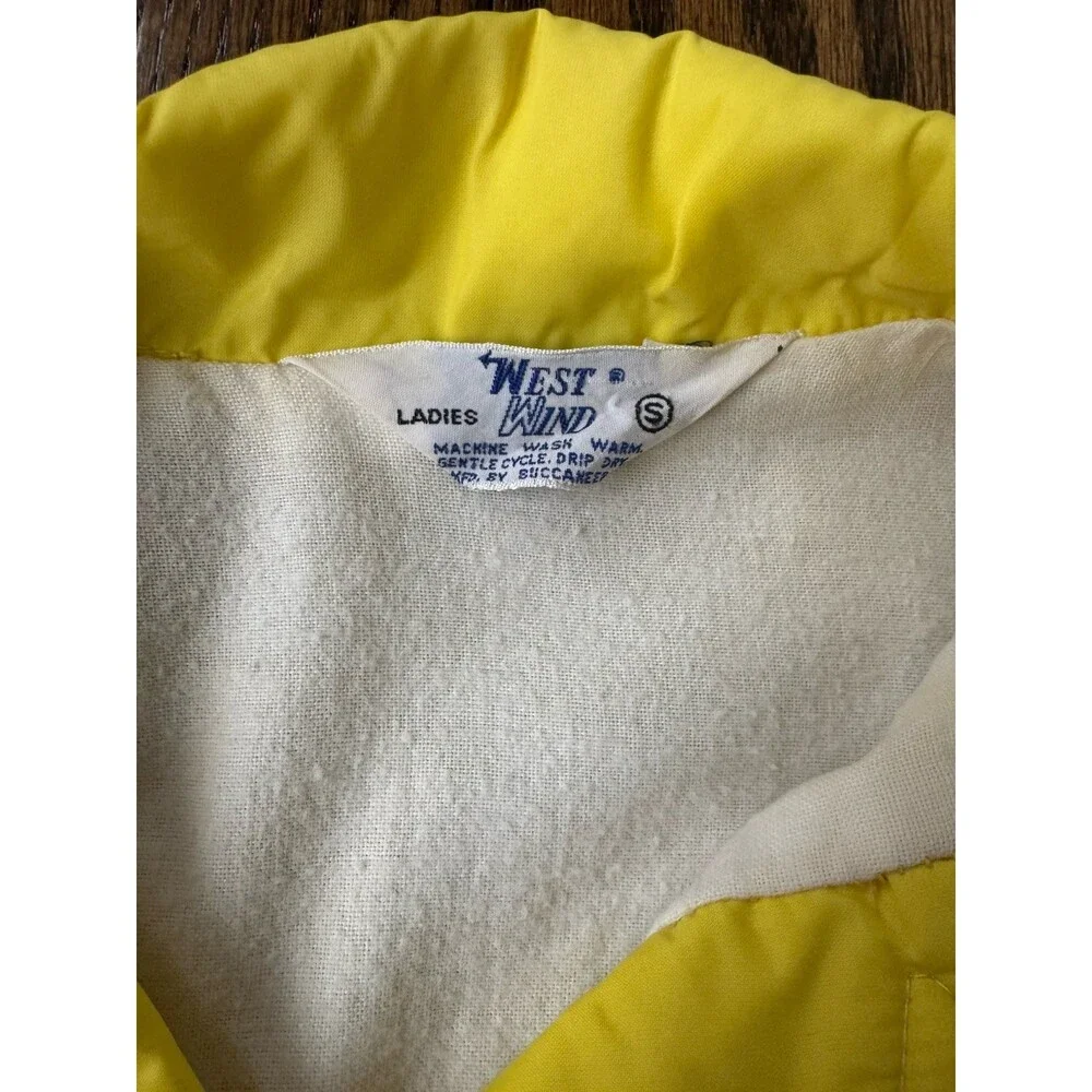 Vintage 1984 U.S. Open Women’s Yellow Jacket Winged Foot Golf Club Size Small - Picture 3 of 11
